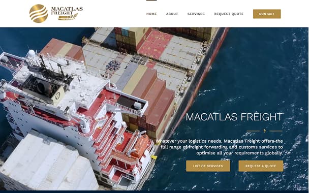 ICET Website Screenshot